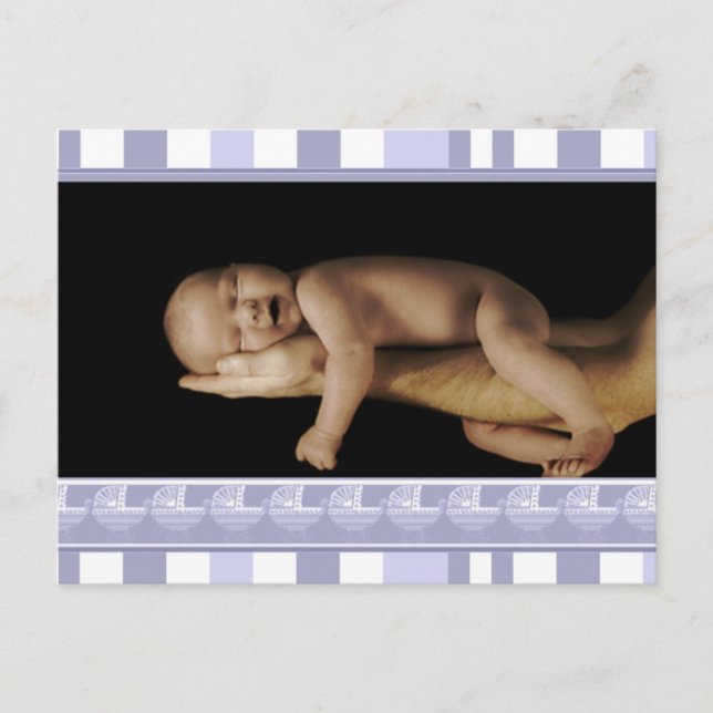 Oh Joy... It's A Boy! Postcard (Front)