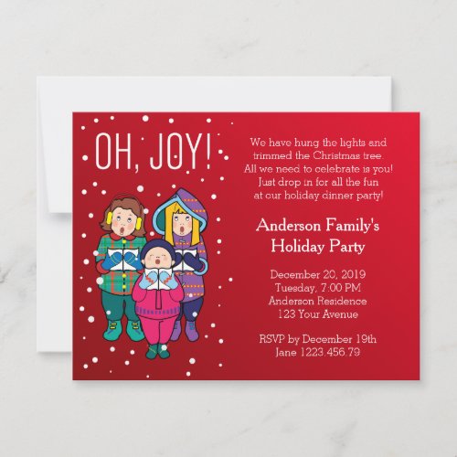 Oh Joy Winter Party Invitation