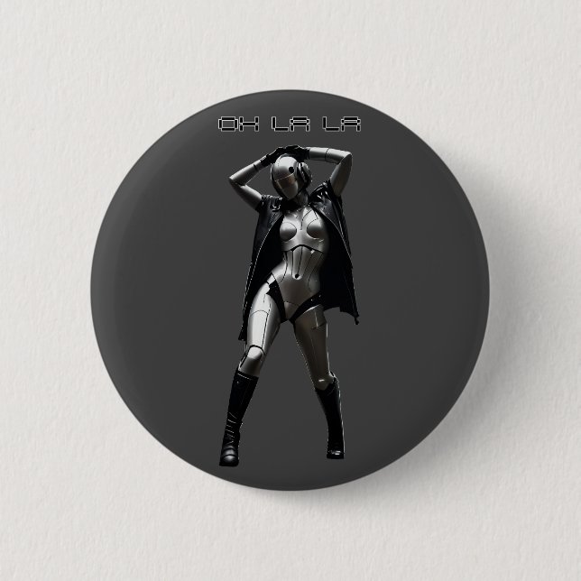 Oh La La Button (Front)