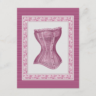 Oh La La Lolita's Corset Bachelorette Invitation