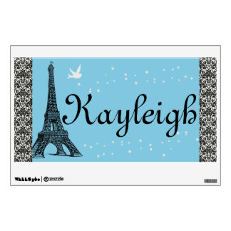 Oh La La Name Banner Wall Sticker