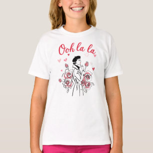 Oh La La Paris Girl – Romantic French Aesthetic  T-Shirt