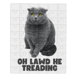 Oh Lawd He Treading Jigsaw Puzzle