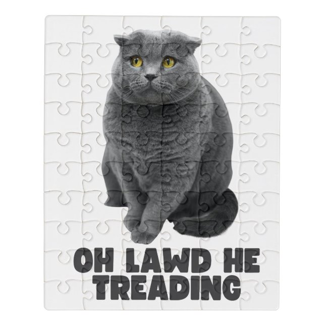 Oh Lawd He Treading Jigsaw Puzzle (Puzzle Vertical)