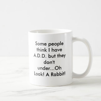 Oh Look! A Rabbit! Coffee Mug
