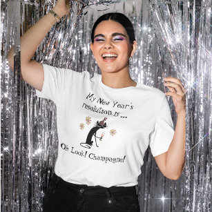 Funny New Years Resolution T-Shirts & T-Shirt Designs