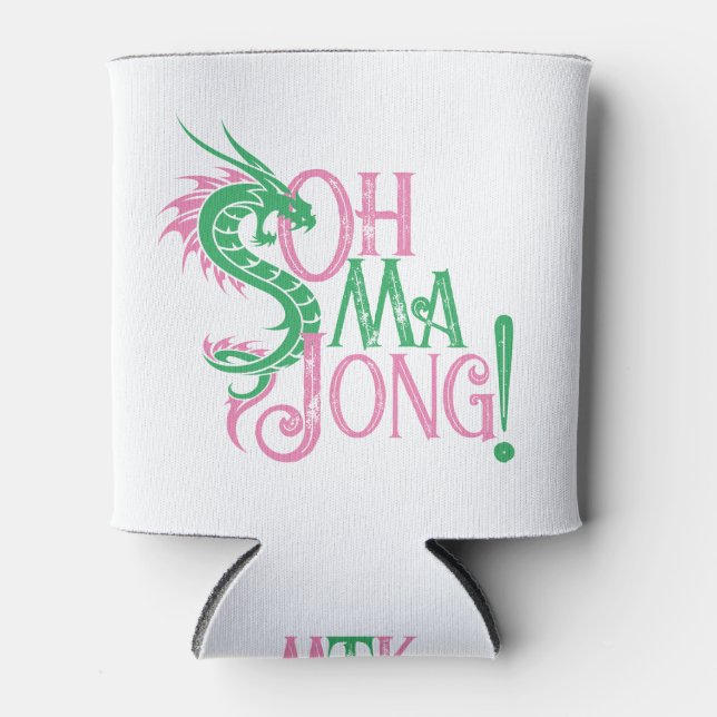 Oh Mah Jong! | Mah-Jongg Can Cooler (Front)