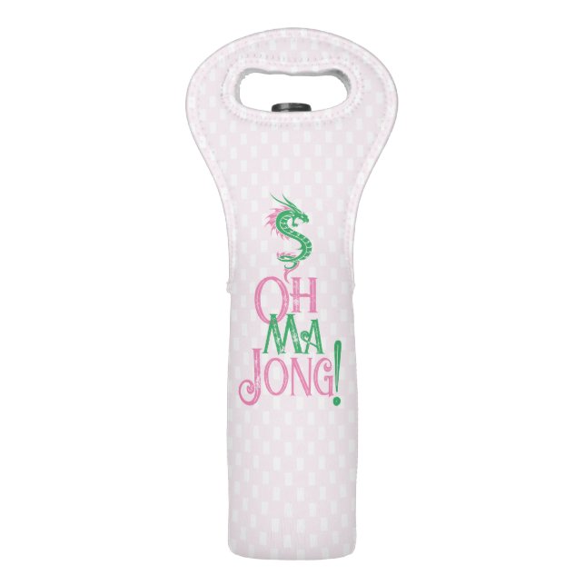 Oh Mah Jong! | Mah-Jongg Wine Bag (Front)