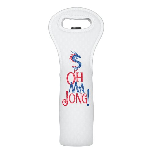 Oh Mah Jong  Mah_Jongg Wine Bag