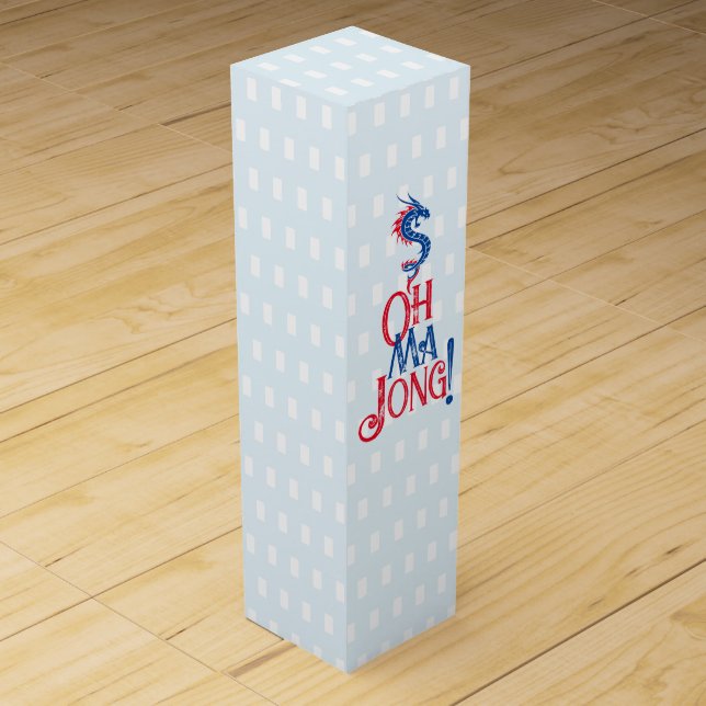 Oh Mah Jong! | Mah-Jongg Wine Box (Front)