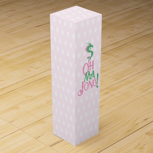 Oh Mah Jong! | Mah-Jongg Wine Box (Front)