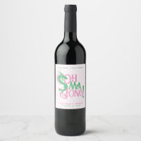 Oh Mah Jong! | Mah-Jongg Wine Labels
