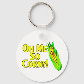 Oh Me So Corny Keychain