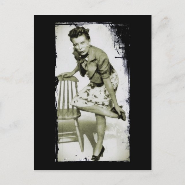 "Oh, My Aching Feet Postcard (Front)