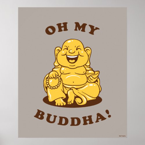 Oh My Buddha Poster