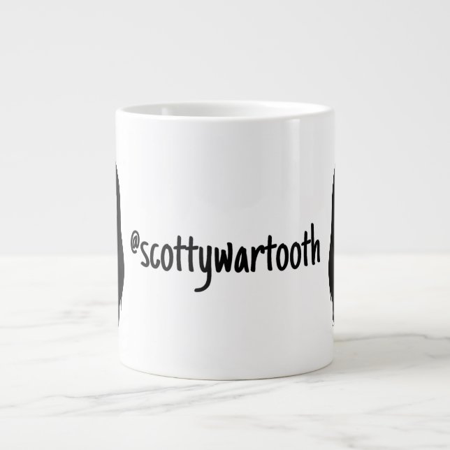 Oh My Dad Giant Coffee Mug (Front)