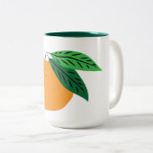 Oh my darling Clementine! Two-Tone Coffee Mug (Front Right)