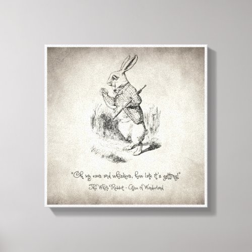 Oh my ears and whiskers canvas print
