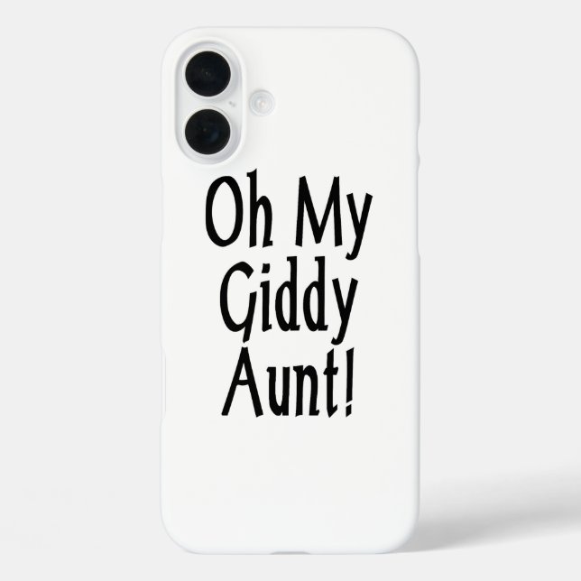 Oh My Giddy Aunt! Case-Mate iPhone Case (Back)