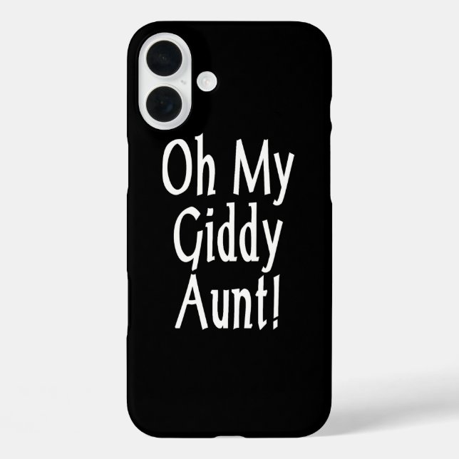 Oh My Giddy Aunt! Case-Mate iPhone Case (Back)