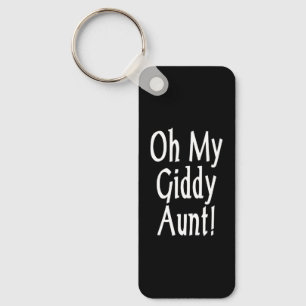 Oh My Giddy Aunt! Keychain