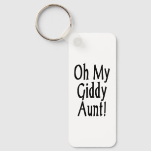 Oh My Giddy Aunt! Keychain