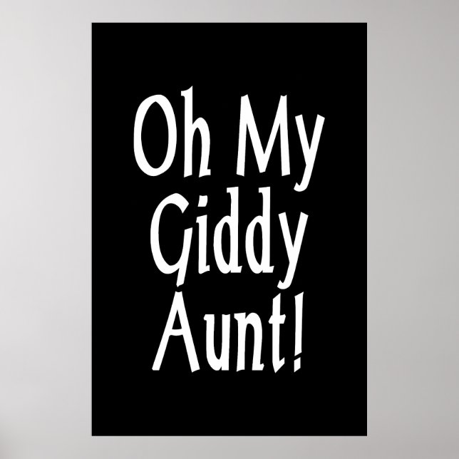 Oh My Giddy Aunt! Poster (Front)
