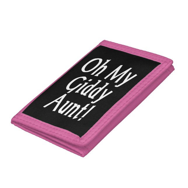 Oh My Giddy Aunt! Trifold Wallet (Bottom)