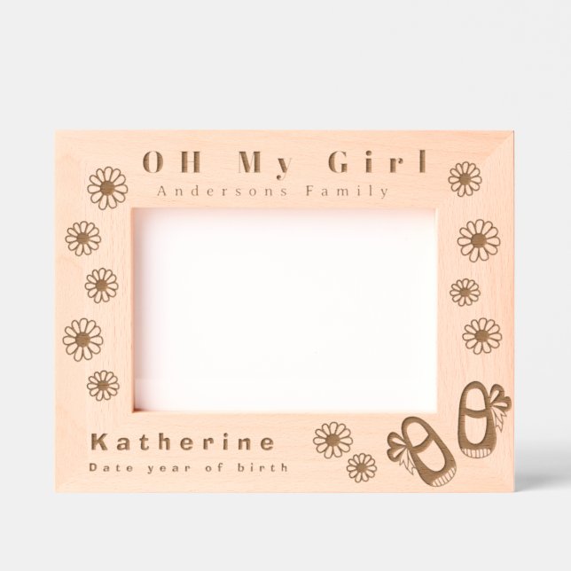 Oh My Girl Baby  Engraved Frames (Front)