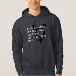Oh My God Karen With Trans Sign Hoodie at Zazzle