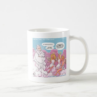 Oh My God (OMG) Angels Text Funny Coffee Mug