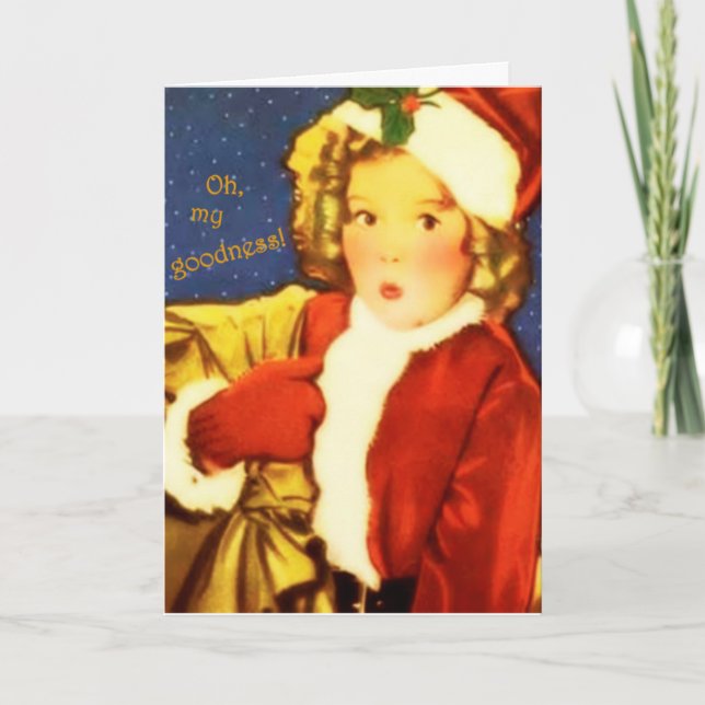 Oh, my goodness! Christmas Card (Front)