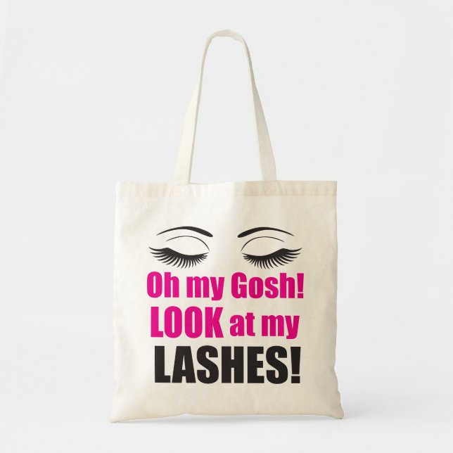 Oh My Gosh! Lashes Totes Bag (Front)