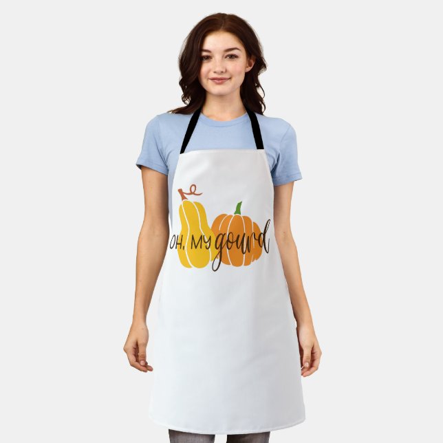 Oh My, Gourd Apron (Worn)