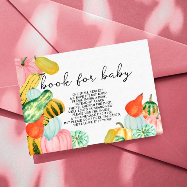 Oh My Gourd! - Baby Shower Book For Baby Insert (Creator Uploaded)