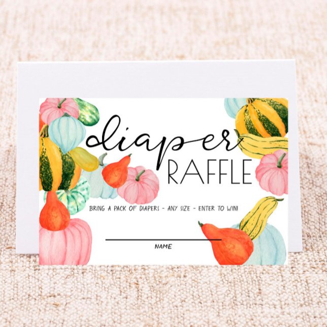 Oh My Gourd! - Baby Shower Diaper Raffle Insert (Creator Uploaded)