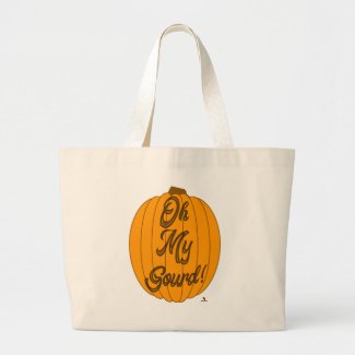 Oh My Gourd Fall Pumpkin Cartoon Motto