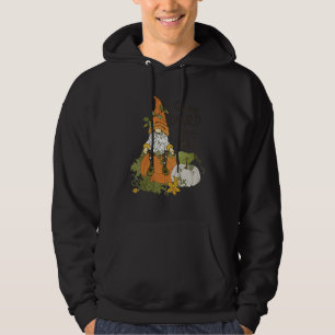 Oh My Gourd I Love Fall Gnome Family Pajama Thanks Hoodie
