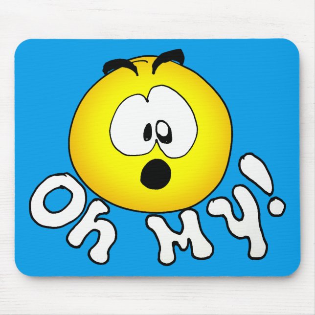 Oh My! Mouse Pad (Front)