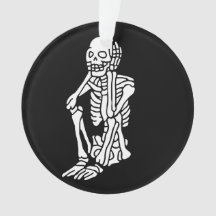 Oh My Skeleton Resting His Head on a