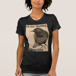 Oh my Starling, Clementine Illustration Shirt