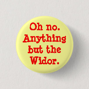 Oh no. Anything but the Widor - button