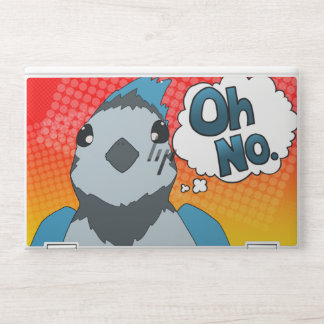 Oh No Bird HP Laptop Skin