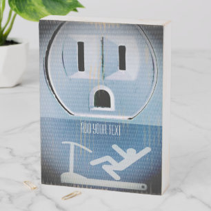 Oh No by Shirley Taylor Wooden Box Sign