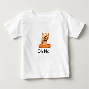 Oh No Cutest Cat T-Shirt Cloth For 12 Months BABY