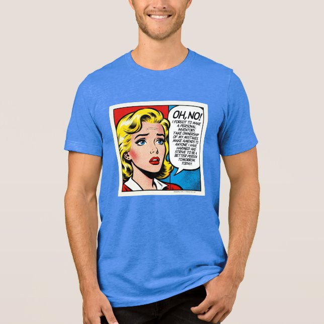 Oh No Female - Unisex -  Tri-Blend Shirt (Front)
