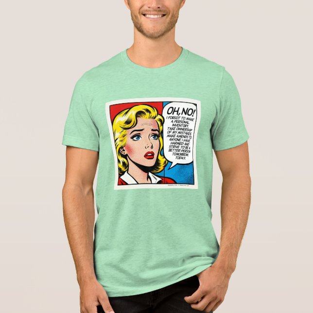 Oh No Female - Unisex -  Tri-Blend Shirt (Front)