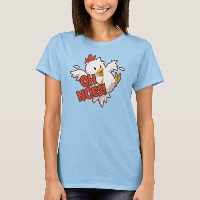 Oh Noes! Womens T-Shirt (Front)