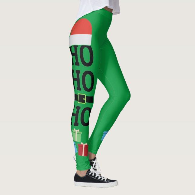 Oh Oh Oh Christmas  Leggings (Right)