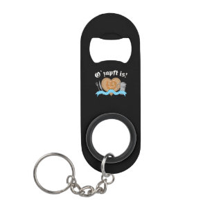 Oh! Oktoberfest with Brezel Keychain Bottle Opener